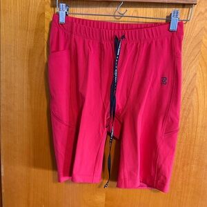 BANDIT Red Athletic Compression Shorts